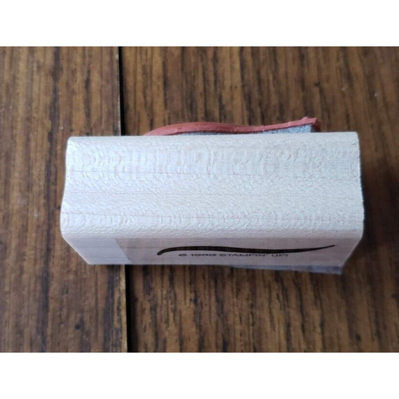 Lot of 5 Stampin Up! Various Inked Shapes Rubber Stamps - Picture 3 of 16